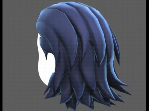 Base Hair for Boy V13 3D Model