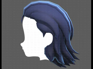 Base Hair for Boy V13 3D Model