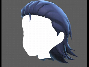 Base Hair for Boy V13 3D Model