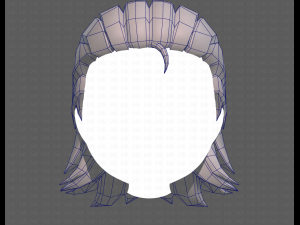 Base Hair for Boy V13 Model 3D