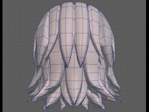 Base Hair for Boy V13 3D Model