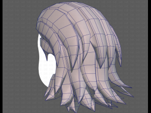 Base Hair for Boy V13 Model 3D