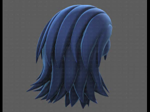 Base Hair for Boy V13 3D Model