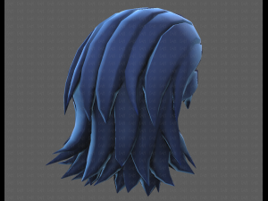 Base Hair for Boy V13 Model 3D