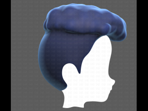 Base Hair for Boy V14 Modèle 3D