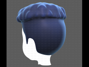 Base Hair for Boy V14 Modèle 3D