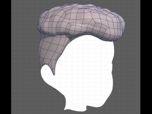 Base Hair for Boy V14 Modèle 3D