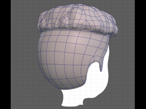 Base Hair for Boy V14 Modèle 3D