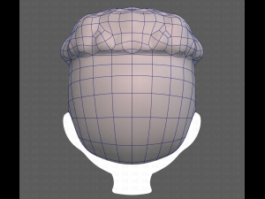 Base Hair for Boy V14 Modèle 3D