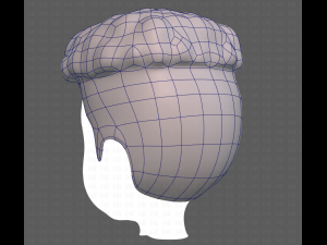 Base Hair for Boy V14 Modèle 3D