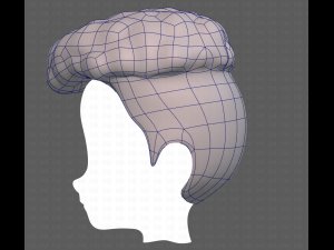 Base Hair for Boy V14 Modèle 3D