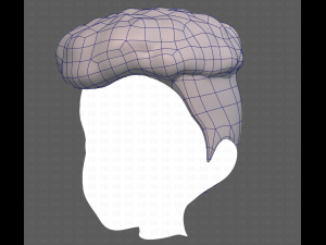 Base Hair for Boy V14 Modèle 3D