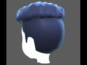 Base Hair for Boy V14 3D Model