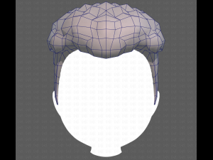 Base Hair for Boy V14 Modèle 3D