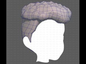 Base Hair for Boy V14 Modèle 3D