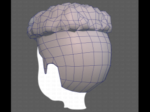 Base Hair for Boy V14 Modèle 3D