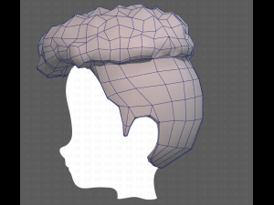 Base Hair for Boy V14 Modèle 3D