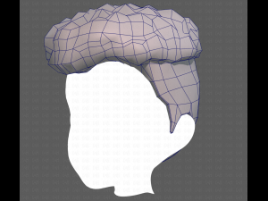Base Hair for Boy V14 Modèle 3D