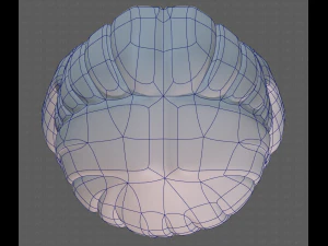 Base Hair for girl V15 3D Model