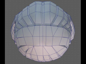 Base Hair for girl V15 3D Model