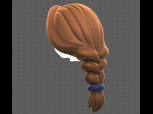 Base Hair for girl V16 3D मॉडल