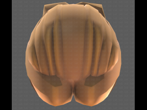 Base Hair for girl V16 3D मॉडल