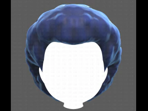 Base Hair for Boy V15 3D Model