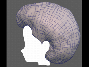 Base Hair for Boy V15 Model 3D
