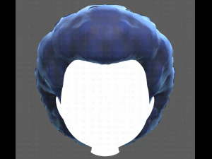Base Hair for Boy V15 3D Model