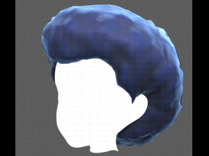 Base Hair for Boy V15 3D Model