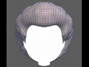 Base Hair for Boy V15 3D Model