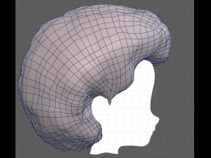 Base Hair for Boy V15 Model 3D
