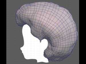 Base Hair for Boy V15 Model 3D