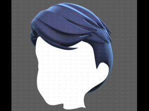 Base Hair for Boy V16 3Dモデル