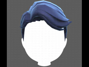 Base Hair for Boy V16 3D Model