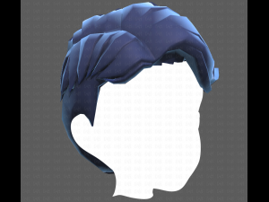 Base Hair for Boy V16 3Dモデル