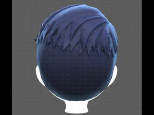 Base Hair for Boy V16 3D Model