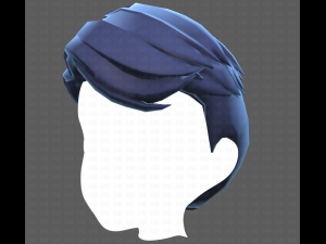 Base Hair for Boy V16 3Dモデル