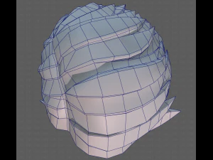 Base Hair for Boy V16 3D Model