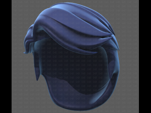 Base Hair for Boy V16 3Dモデル