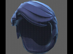 Base Hair for Boy V16 3D Model