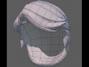 Base Hair for Boy V16 3Dモデル