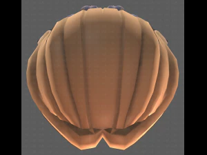 Base Hair for girl V18 3D Model