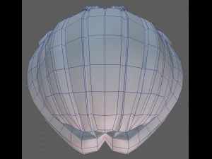 Base Hair for girl V18 3D Model