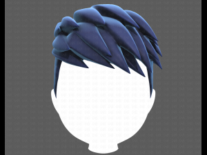 Base Hair for Boy V17 3D मॉडल