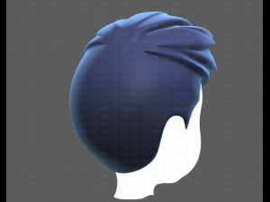 Base Hair for Boy V17 3D मॉडल