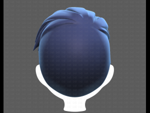 Base Hair for Boy V17 3D मॉडल
