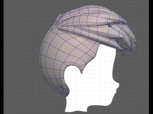 Base Hair for Boy V17 3D मॉडल