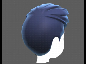 Base Hair for Boy V17 3D Model