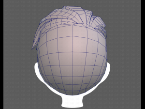 Base Hair for Boy V17 3D मॉडल